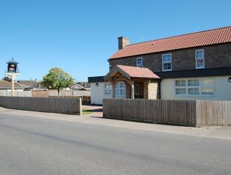 Parish hub from road