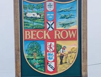 BECK ROW SIGN
